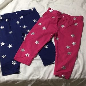Capellini kids identical 3t capris worn once
